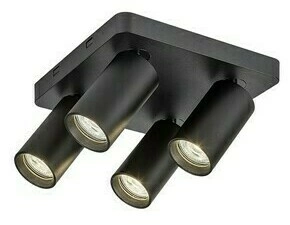 Bodové svítidlo Yorli černá GU10 4×7W RABALUX 73084