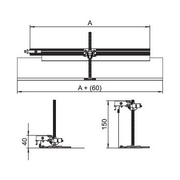OKA-G30040150FBL Odbočka doleva