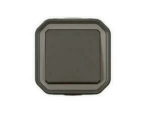 Tlačítko spínací LEGRAND PLEXO 069790L, na povrch, antracit