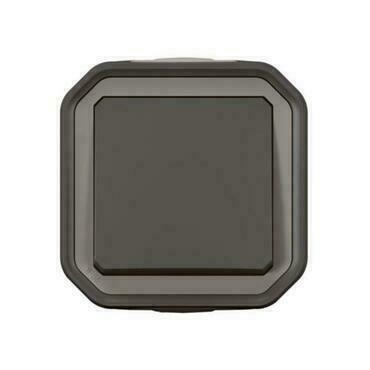 Tlačítko spínací LEGRAND PLEXO 069790L, na povrch, antracit