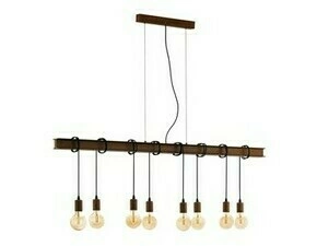 Svítidlo závěsné EGLO HL 8 E27 BRAUN-ANTIK TOWNSHEND 4