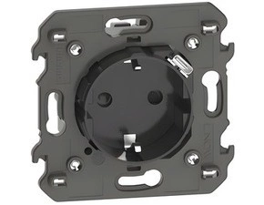 LEG KG4141USB LNOW 2P+T USB SCHUK ŠRO ČERNÁ