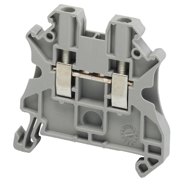 SCHN NSYTRV22 Šroubová svorka, 2 body, 2,5mm2 šedá (obj. mn. 50ks)