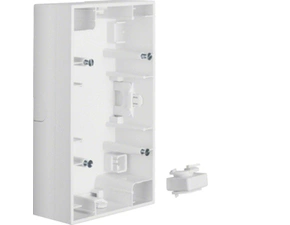 HAG 10427009 Krabice, 2-násobná na omítku, Berker K.1, bílá, lesk