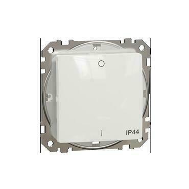 SCHN SDD211102 Sedna D/E - Spínač dvojpólový řazení 2 IP44, Bílá