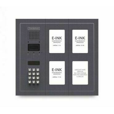 CZPHONE 4004091007 S elektronickým papírem (E-INK) FlatLine: ANTRACIT - DUO Standard: klávesnice až