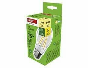 EMOS ZF5157 LED FLM A60 5W(75W) 1060lm E27 WW A CLASS