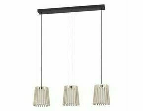 Svítidlo závěsné EGLO HL 3 E27 SW BRAUN WS FATTORIA
