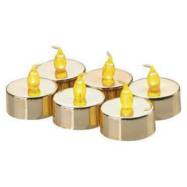 EMOS DCCV13 6LED SET GL TEA FLICKER VNT