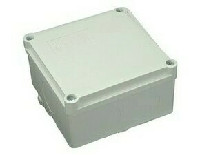 SEZ B  Krabice S-BOX 100×50×100 / hladké stěny / IP66 / šedá