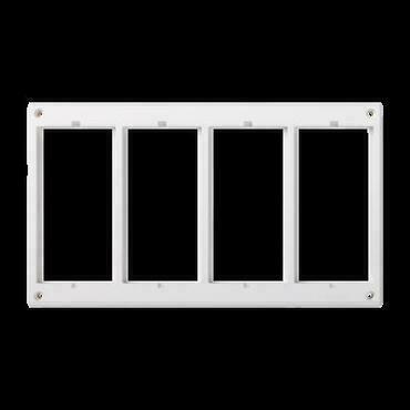 Rámeček instalační SIMON 52051804-030, do krabic podlah. SF, na 4M Simon 500, bílá