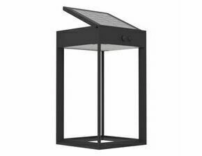 Nástěnné solární svítidlo SUZZARA černá 140 mm 6W EGLO