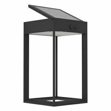 Nástěnné solární svítidlo SUZZARA černá 140 mm 6W EGLO