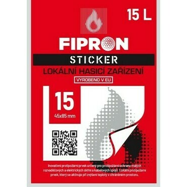 FIRESI FIPRON STICKER 15 balení pro ochranu prostoru do objemu