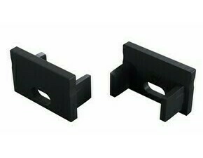 Koncovka profilu GREENLUX EC-PROFIL FMN BLACK HO (12-1702-00)