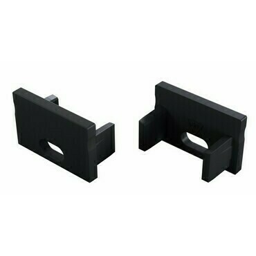 Koncovka profilu GREENLUX EC-PROFIL FMN BLACK HO (12-1702-00)