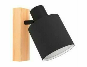 Svítidlo bodové EGLO WL 1 E27 HOLZ SCHWARZ BATALLAS