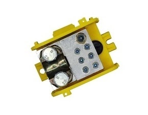 BEČOV UB12050A24 Distribuční blok DTB 120/50+6x16 žluto-zelený