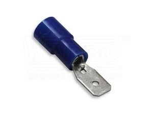 wpr8951 KOP-PI-2.5-4805-PA lisovací kolík plochý poloizolovaný PA (polyamid), DIN 46245, EASY ENTRY,
