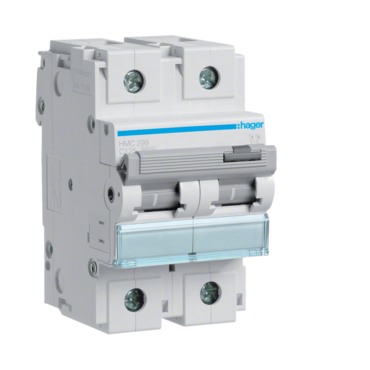 Jistič dvoupolový HAGER HMC299 2-pól. 125 A, char. C, 15 kA
