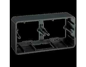 Krabice nástěnná SIMON R450/14, 2 násobná Simon K45, na 2 moduly K45, šedá grafitová