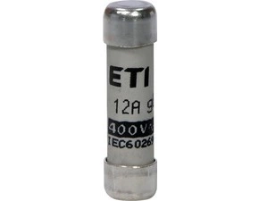 ETI 002610008 pojistka, CH8x32 gG 12A/400V