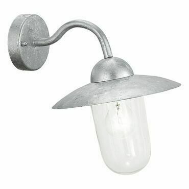 Svítidlo venkovní EGLO AL-WL 1 E27 VERZINKT MILTON, nástěnné