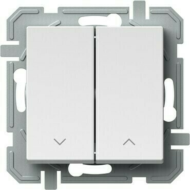 TEM SPÍNAČ ŽALUZIOVÝ 10AX 250V~ NT 09 PW NT09 lesklá bílá