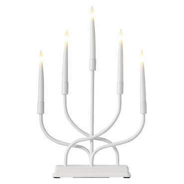 EMOS DCAW07 5LED CANDLE ST. MET. 2AA T WW