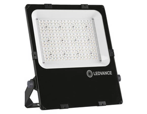 LED reflektor LEDVANCE FL PFM DA 150W 3000K ASYM 45X140 BK, černá