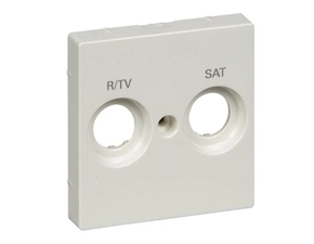 SCHN MTN299819 Merten - Centrální deska označená R/TV+SAT pro anténní zásuvku, System M, Polar