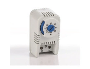 PL-PTVT Termostat NO spínací, rozsah nastavení 0-60°C 61x34x38mm 2p svork IP20