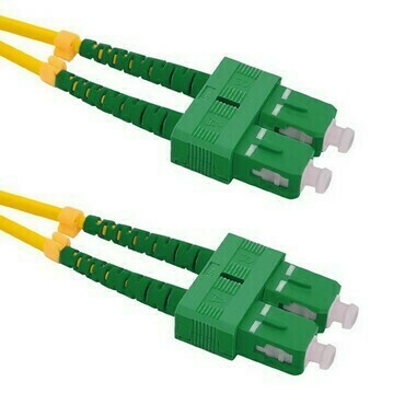 Patch kabel WIREX PO9DSCASCA1, SC/APC-SC/APC, Singlemode, 9/125, Duplex, OS, 1 m