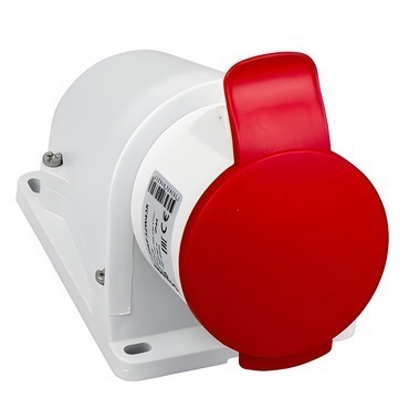 SCHN PKF32W435 PK PratiKa šroub. nást. zásuvka 32A IP44 380V 3P+N+PE 50-60Hz