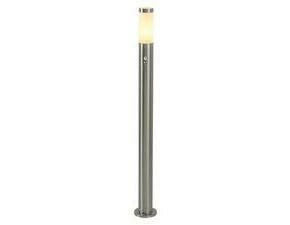 Venkovní sloupkové svítidlo Inox torch saténová chromová E27 1×25W RABALUX 8268