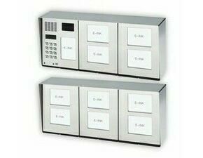 Tablo zvonkové CZECHPHONE 4004005828, E-INK DUO Standard, 124 jmenovek