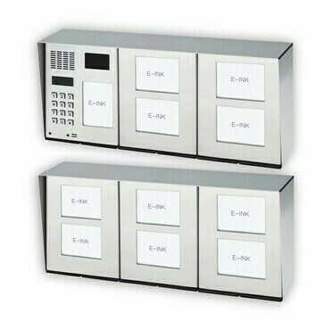 Tablo zvonkové CZECHPHONE 4004005828, E-INK DUO Standard, 124 jmenovek