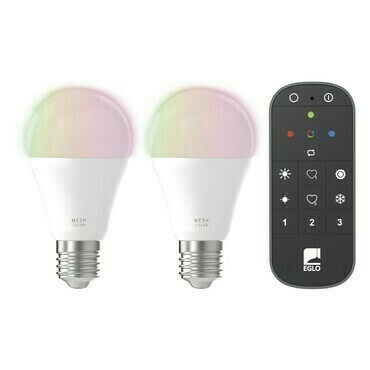 Zdroj LM_LED_E27 A60 2x11W opal RGB+TW EGLO