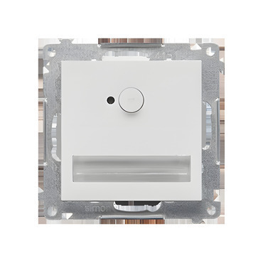 LED osvětlení SIMON 55 TOSC3K.01/114, s pohyb. senzorem, 230 V/1, 23 W, teplá bílá, světle šedá ma