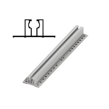 Hliníkový profil podlepený gumou pro lepší izolaci na trapéz 4400mm