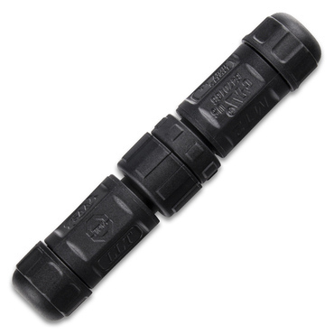 MC LED Konektor vidlice + zásuvka, IP67, pájecí, M12, 5pinů