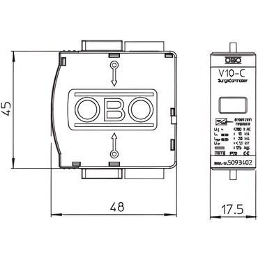 V10-C 0-280 SurgeController V10