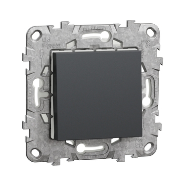 SCHN NU528254 Unica - Přepínač střídavý řazení 6, IP44, 2M, Antracit