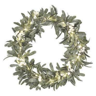 EMOS DCTW28 25LED MISTLETOE WREATH 3AA WW