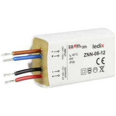 Zdroj napájecí ZAMEL LEDIX NA OMÍTKU, hermetický, IP56, 12Vss, 8W