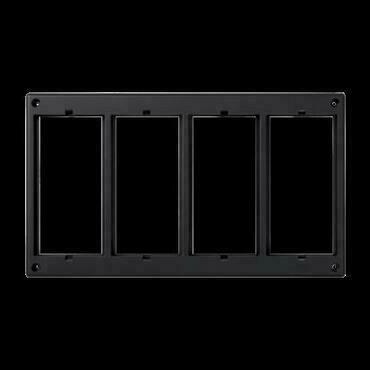 Rámeček instalační SIMON 52051804-038, do krabic podlah. SF, na 4M Simon 500, šedá grafit