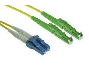 Patch kabel WIREX PO9DE2ALC1, E2000/APC-LC/UPC, Singlemode, 9/125, Duplex, OS, 1 m