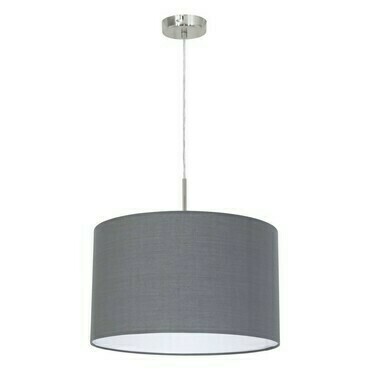 Svítidlo závěsné EGLO HL 1 O380 NICKEL-M GRAU-MATT PASTERI