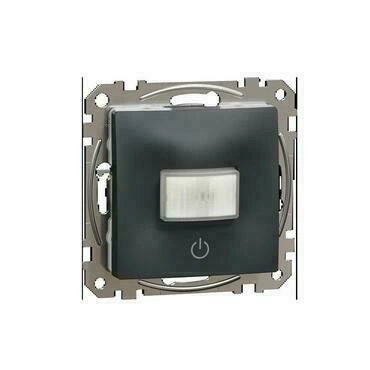 SCHN SDD114504 Sedna D/E - Pohybové čidlo se spínačem 10A, Antracit RP 0,18kč/ks