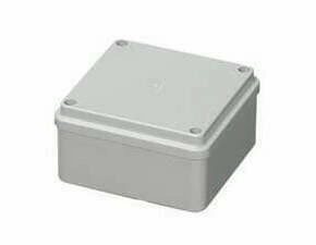 MALPRO S-BOX 116M Krabice S-BOX 116, 100 x 100 x 50 mm, IP56 šedá, kovové šrouby, 650°C